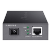 TP-LINK | Gigabito vieno režimo WDM medijos keitiklis | TL-FC311A-2 | Gigabit SC Fiber Port | 10/100/1000 Mbps RJ45 prievadas (automatinis MDI / MDIX)
