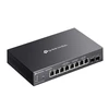 Šakotuvas TP-LINK | Omada 8-Port 2.5GBASE-T ir 2-Port 10GE SFP+ Smart Switch su 8-Port PoE+ | SG2210XMP-M2 | Tvarkoma L2 | Stalinis/montuojamas ant stovo | 60 mėn.