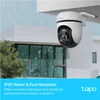 TP-LINK | Pan/Tilt Security WiFi kamera | TC40 | Kupolas | 2 MP | 3 mm | IP65 | H.264 | Micro SD, maks. 512 GB