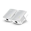 TP-LINK AV500 Nano Powerline Ethernet adapterio rinkinys, itin kompaktiškas dydis, 500 Mbps Powerline duomenų perdavimo sparta, 100 Mbps Fast Ethernet, HomePlug