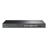 TP-LINK | SG2218P | JetStream 18-Port Gigabit Smart Switch with 16-Port PoE+ | Rack-mountable | Managed