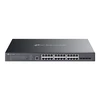 Šakotuvas TP-LINK jungiklis | SG3428XMPP Omada | Tvarkoma L2 | Montuojamas ant stovo | Gigabit Ethernet (vario) jungtys kiekis 24 | SFP+ jungtys kiekis 4 | PoE+ jungtys kiekis 16 &amp; 8x PoE++