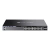 Šakotuvas TP-LINK SG6428X Omada 24-Port Gigabit sukraunamas L3 valdomas jungiklis su 4 10G lizdais | TP-LINK