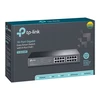 TP-LINK komutatorius TL-SG1016PE, valdomas žiniatinklyje, montuojamas į stelažą, 1 Gbps (RJ-45) jungčių kiekis: 16, PoE+ jungčių kiekis: 8