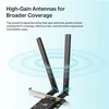 TP-LINK | Archer TX20E AX1800 Wi-Fi 6 Bluetooth 5.2 PCIe adapteris