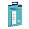 TP-LINK USB 3.0 į gigabito eterneto tinklo adapteris, 3 prievadų USB 3.0 šakotuvas, 1 USB 3.0 jungtis, 1 gigabito eterneto prievadas, 3 USB 3.0 jungtys