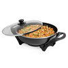 Tristar | Electric Wok | PZ-9130 | 1500 W | Nerūdijantis plienas | 4.5 L | Juodas