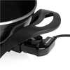 Tristar | Electric Wok | PZ-9130 | 1500 W | Nerūdijantis plienas | 4.5 L | Juodas