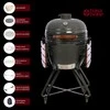 TunaBone Kamado classic kepsninė 23", L dydis, tamsiai pilka