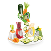 TEFAL | MB756G31 | Raudona/Baltas | 150 W