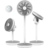 Ventiliatorius Cecotec EnergySilence 2600 Sunflower Portable Baterija-powered fan | Stand Fan | 22 W | Diameter 33 cm | Greičių skaičius 12 | Oscillation | Remote control