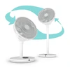 Ventiliatorius Duux Fan | Whisper Flex 2 | Stand Fan | 2-21.5 W | Diameter 34 cm | Greičių skaičius 30 | Oscillation | Remote control | Baltas