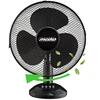 Ventiliatorius Mesko | Fan | MS 7309 | Table Fan | Juodas | Diameter 30 cm | Greičių skaičius 3 | Oscillation | 40 W
