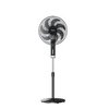 Ventiliatorius Midea MFS402M0BPK | Stand Fan | 50 W | Diameter 40 cm | Greičių skaičius 3 | Oscillation | Juodas