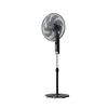 Ventiliatorius Midea MFS402M0BPK | Stand Fan | 50 W | Diameter 40 cm | Greičių skaičius 3 | Oscillation | Juodas
