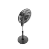 Ventiliatorius Midea MFS402M0BPK | Stand Fan | 50 W | Diameter 40 cm | Greičių skaičius 3 | Oscillation | Juodas