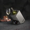 Vieno butelio vyno šaldytuvas Caso WineCase One, Pilkos spalvos