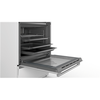 Bosch HLT59E020U Serija 6, Laisvai statoma indukcinė viryklė, Balta