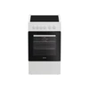 Viryklė INDESIT Cooker | I5V8PMW | Hob type Ceramic | Oven type Electric | Baltas | Plotis 50 cm | Gylis 60 cm | 55 L