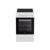 Viryklė INDESIT Cooker | IS5V5GSW/P | Hob type Ceramic | Oven type Electric | Baltas | Plotis 50 cm | Gylis 60 cm | 55 L