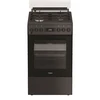 Viryklė Whirlpool Cooker | W5G8LMSWTA | Hob type Gas | Oven type Electric | Anthracite | Plotis 50 cm | Gylis 60 cm | 60 L