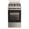 Viryklė Whirlpool Cooker | W5G8LMSWTX | Hob type Gas | Oven type Electric | Nerūdijantis plienas | Plotis 50 cm | Gylis 60 cm | 60 L