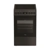Viryklė Whirlpool Cooker | W5V8LCSA | Hob type Vitroceramic | Oven type Electric | Anthracite | Plotis 50 cm | Gylis 60 cm | 60 L