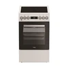 Viryklė Whirlpool Cooker | Whirlpool | Hob type Vitroceramic | Oven type Electric | Baltas | Plotis 50 cm | Gylis 60 cm | Energy efficiency class A | 60 L
