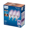 Išmanusis šviesos diodas Žvakė Philips 40W C37 E14 x3