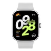 Išmanusis laikrodis Redmi Watch 4,  Sidabrinės spalvos apvadas su pilkos spalvos silikoniniu dirželiu