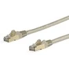 StarTech STARTECH.COM 10m CAT6A- Ethernet - Kabelis - GraU - RJ45- Ethernet - Kabelis - Snagless - STP- Kabelis - Kupfer - 10- Gbit Netzwerkkabel