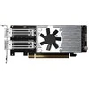 Kontroler Triton QNAP QXG-100G2SF-E810 karta jungiama į tinklą Wewnętrzny Włókno 100000 Mbit/s