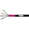 LogiLink Logilink Erdverlegekabel S/FTP Cat7 AWG23 1000MHz schw. 100m