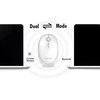 Pelė LogiLink LogiLink Pelė Funk &amp; Bluetooth,2.4GHz,800/1200/1600dpi,baltas