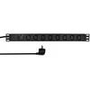 LogiLink 19" 1U 8x IEC320 C13 2m (PDU8A01)