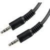 Kabelis 2GO Jack 3.5mm - Jack 3.5mm 1.5m juoda (351021)