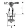 KFA Vožtuvo galvutė žalvaris 3 / 4 "881-410- 20