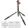 Fotoaparato trikojis - 3 Legged Thing Legends Bucky 1,89 m 410 mm 30 kg pilkas