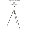 Fotoaparato trikojis - 3 Legged Thing Legends Bucky 1,89 m 410 mm 30 kg pilkas