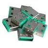 USB Priedas - LINDY USB Type A Prievadų Blokatoriai, 10 vnt., Žali