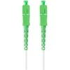 LANBERG šviesolaidinis patchcord SM SC/APC-SC/APC simplex 30m LSZH g657a2 3.0mm baltas