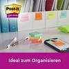 Lipnūs lapeliai 3M Post-it® Super Sticky Soulful 76mmx76mm 6vnt. po 90 lapelių