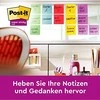 Lipnūs lapeliai 3M Post-it® Super Sticky Soulful 76mmx76mm 6vnt. po 90 lapelių