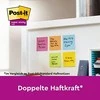 Lipnūs lapeliai 3M Post-it® Super Sticky Soulful 76mmx76mm 6vnt. po 90 lapelių
