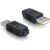 DELOCK Adapteris USB micro-A+B lizdas prie USB2.0-A kištuko