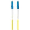 LANBERG šviesolaidinis laidas SM LC/UPC-LC/UPC simplex 5m LSZH g657a1 3.0mm geltonas