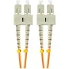 LANBERG šviesolaidinis patchcord MM SC/UPC-SC/UPC dvipusis 5m LSZH om2 50/125 3.0mm oranžinis