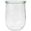 Jar, 1062 ml, with lid, Tulip, 6 pcs