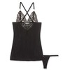 Obsessive Obsesinis – 828-CHE-1 Chemise &amp; Thong S/M