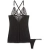 Obsessive Obsesinis – 828-CHE-1 Chemise &amp; Thong S/M